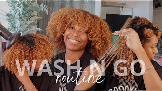 Updated Winter Wash N Go Tutorial  3c4a Natural Hair  Mia Ashanti 