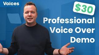 How To Create a Professional Voice Over Demo Under $30