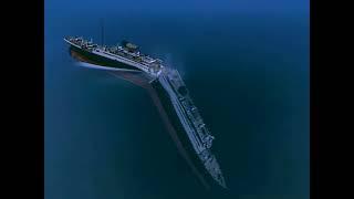 Titanic animation Sinking simulation 1995