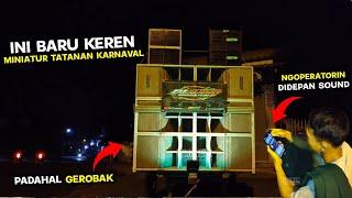 KEREN  Tatanan Sound Miniatur Gerobak Seperti Sound Horeg Karnaval Ronda Sahur