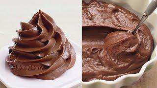Brazilian CHOCOLATE BUTTERCREAM  Creamy and Delicious Chocolate Frosting