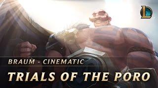 Braum Trials of the Poro  New Champion Teaser - League of Legends