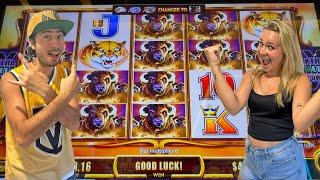 Bonuses Kept COMING On These Buffalo Slot Machines