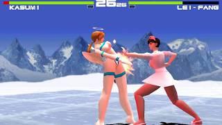 PS1 - Dead or Alive - Kasumi Playthrough + Costumes 4K50FPS