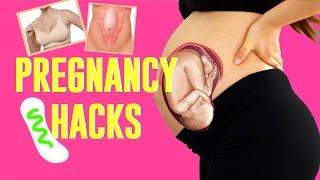 Pregnancy Hacks  How To Prevent Stretch Marks DIY and Abs