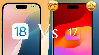 iOS 18 vs iOS 17  iOS 18 vs iOS 17 Speed Test  iOS 18 vs iOS 17 Comparison  iOS 17 Vs iOS 18 