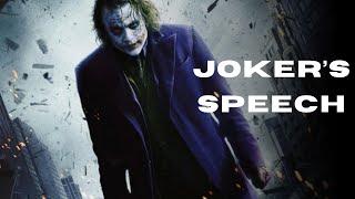 Get ready to be inspired by the Jokers motivational speech