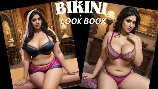 4K AI ART #indian #lookbook #model Al Art video- #bikini   #beauty #stunninglook #viral #partywear