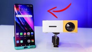 How to connect Phone to Projector Wirelessly With WiFi - Quick Tutorial