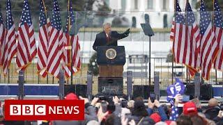 Capitol riots How a Trump rally turned deadly - BBC News