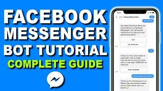 HOW TO MAKE A FACEBOOK MESSENGER BOT  MANYCHAT TUTORIAL 2022