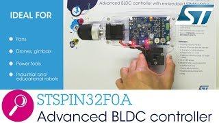 STSPIN32F0A Integrated motor driver with brushless DC controller and 32-bit microcontroller