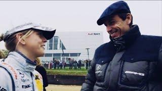 Toto Wolff & Susie Wolff - Early years of their marriage  DTM & Williams F1 Test