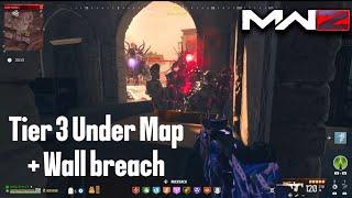 MW3 Zombies - EASY Tier 3 OP Under Map Wall Breach Glitch