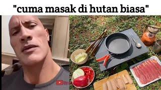 Cuma masak di hutan biasa meme bad bunny-neverita