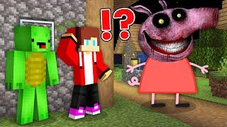 Why Did SCARY PEPPA PIG Attacked Mikey and JJ at 300 AM in Minecraft Maizen