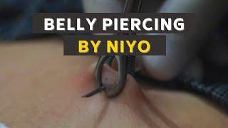 Belly Piercing  Navel Piercing. Done By Niyo From Piercing Indonesia Indonesia No.1 Piercing Shop