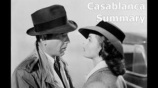 Summary Casablanca 1942