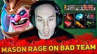 MASON plays on SNIPER carry and RAGE on BAD TEAM DOTA 2