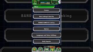 How to change the language settings in Dokkan battle #dragonballzdokkanbattle