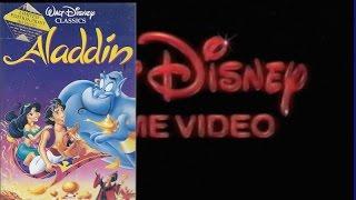 Opening & Closing to Aladdin 1994 VHS Australia