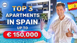 TOP 3 Apartment in Spain up to € 150000. Best Properties in Spain. Buy Apartment in Costa Blanca.