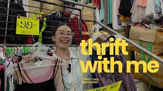 Lets thrift in Cubao ️‍ Explore this HUGE ukay + thrift haul