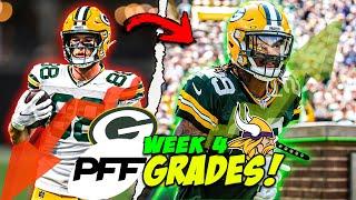 Reacting to Packers PFF Grades in the Loss vs Vikings