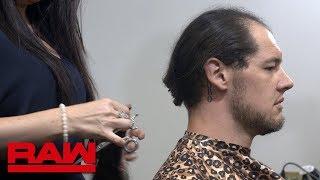 Baron Corbin cuts his hair Raw Exclusive June 11 2018