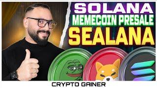 Solana Meme Coin Sealana im Presale Mega Potenzial