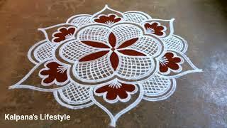 Pongal special Kollam Beautiful Super Easy Rangoli sankaranthi muggulu