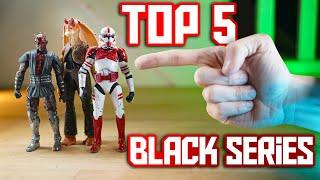 Top 5 Star Wars Black Series Figures EVER