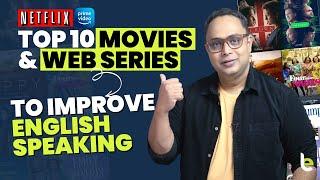 Top 10 Movies & Web Series To Improve English Speaking Faster  Learn English Through Films  Aakash