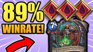 YUP 89% Winrate...Blood Is Still The TOP Death Knight Deck Hearthstone