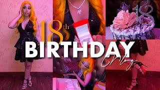 MY 18TH BIRTHDAY VLOG + PREP  *hair nails makeup ranting lol*