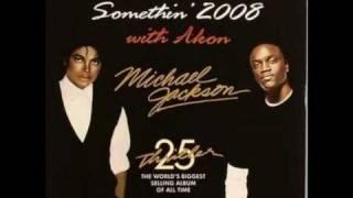 Michael Jackson ft Akon Wanna be startin´ something 2008 HQ