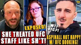 Ronda Rousey BRUT4LLY EXPOSED by former UFC commentator Aspinall NOT HAPPY w UFC 304 start time