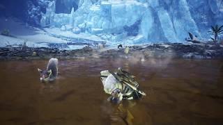Monster Hunter World Iceborne Beta - Pearlspring Macaque