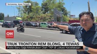 Melihat Kondisi Terkini TKP Kecelakaan Maut Exit Tol Bawen