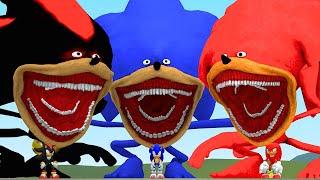 NEW THE SONIC TAPES VS THE KNUCKLES TAPES VS THE SHADOW TAPES In Garrys Mod