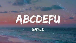 GAYLE - abcdefu Lyrics  Mix