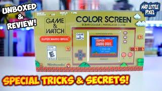 Nintendo Game & Watch Super Mario Bros. Is Here Review Secrets & Tricks