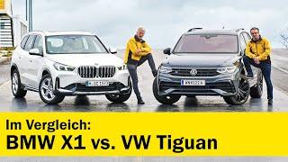 SUV im Vergleichstest BMW X1 vs. VW Tiguan  ÖAMTC