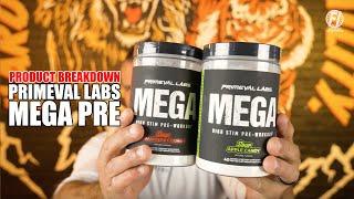 Primeval Labs MEGA PRE Well-Rounded High Stim Pre-Workout