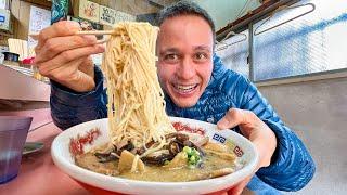 Japanese Food $6 ALL YOU CAN EAT  Udon + Ramen in Fukuoka