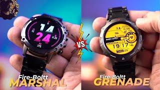 Fire Boltt Marshal  vs Fire Boltt Grenade Smartwatch - Same to Same 