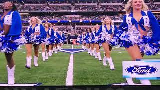 Dallas Cowboys cheerleaders pregame dance vs Jacksonville jaguars 81223 screenview