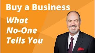 Buyer to Owner The Realities of Buying a Business