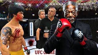 Ufc 4 Bruce Lee Vs. Morgan Freeman Ea Sports