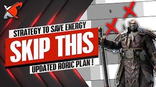 MY STRATEGY TO SAVE ENERGY  Roric Updated Fusion Plan  RAID Shadow Legends